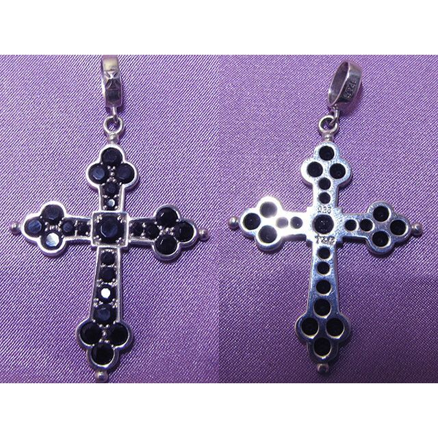 Loree Rodkin Large Gothic Cross Pendant