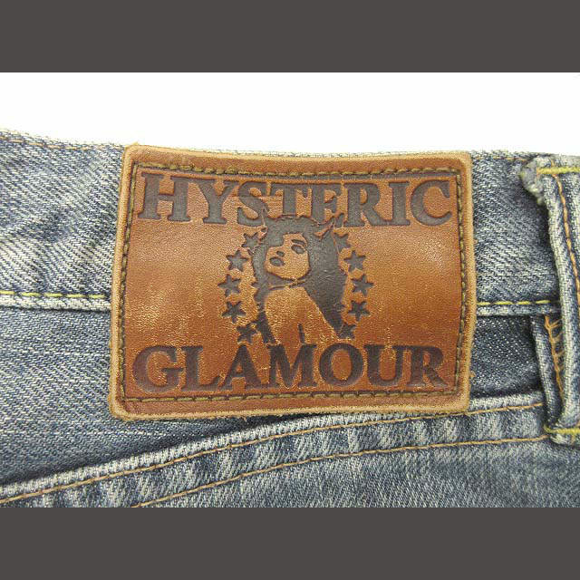 HYSTERIC GLAMOUR - ヒステリックグラマー USED加工 スタッズデニム