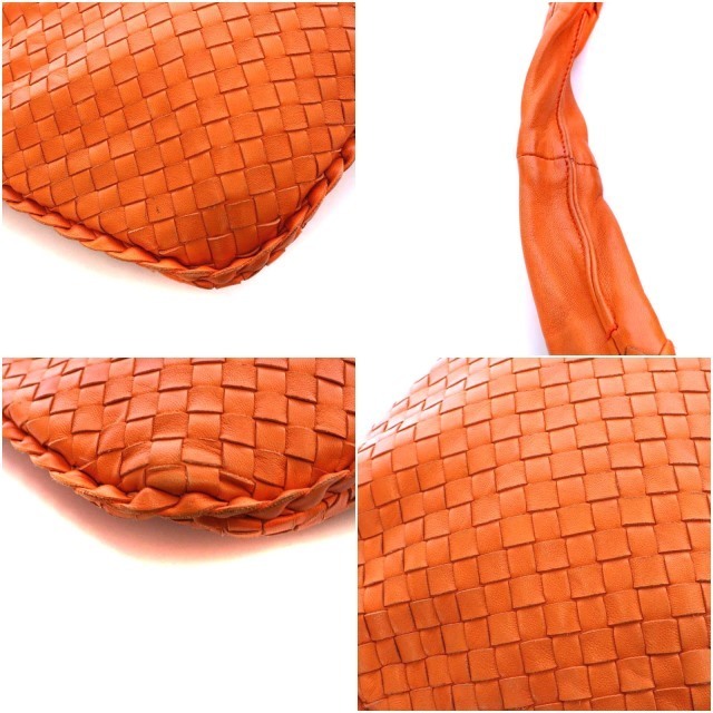 Bottega Veneta(ボッテガヴェネタ)のボッテガヴェネタ ハンドバッグ ワンハンドル オレンジ 115653 レディースのバッグ(ハンドバッグ)の商品写真