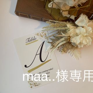 maa様専用　1枚追加分(オーダーメイド)