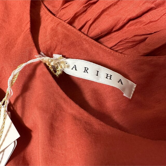 MARIHA(マリハ)のマリハ《草原の虹ドレス》パプリカ　サイズ36 MARIHA オレンジテラコッタ レディースのワンピース(ロングワンピース/マキシワンピース)の商品写真