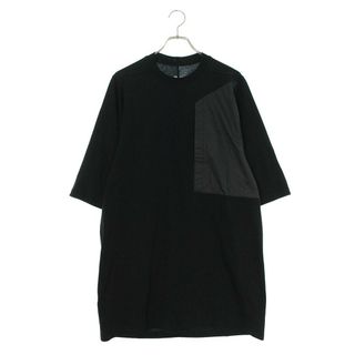 リックオウエンス(Rick Owens)のリックオウエンス  23SS  RU01C4270 JANDナイロン切り替えTシャツ  メンズ S(Tシャツ/カットソー(半袖/袖なし))