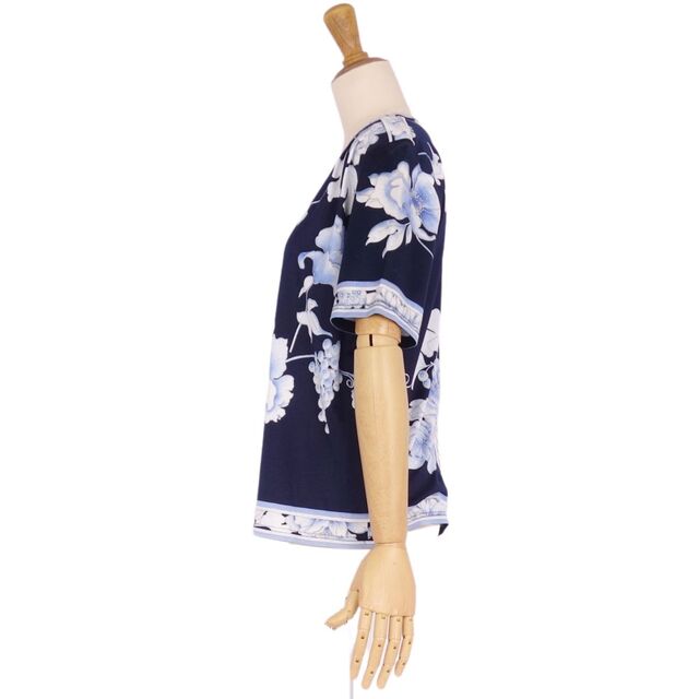LEONARD - レオナール LEONARD FASHION シャツ ブラウス 半袖 花柄 総