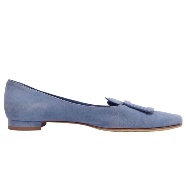 マノロ・ブラニク Manolo Blahnik パンプス フラットパンプス