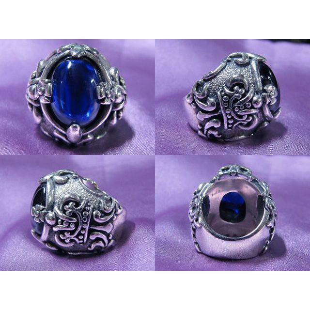 ROYALORDER(ロイヤルオーダー)のRoyal Order CROWN DOME RING SR157-CCZ-CZ レディースのアクセサリー(リング(指輪))の商品写真