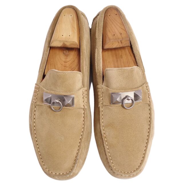 エルメス HERMES シューズ ドライビングシューズ メドール金具 エルメス HERMES シューズ ドライビングシューズ メドール金具