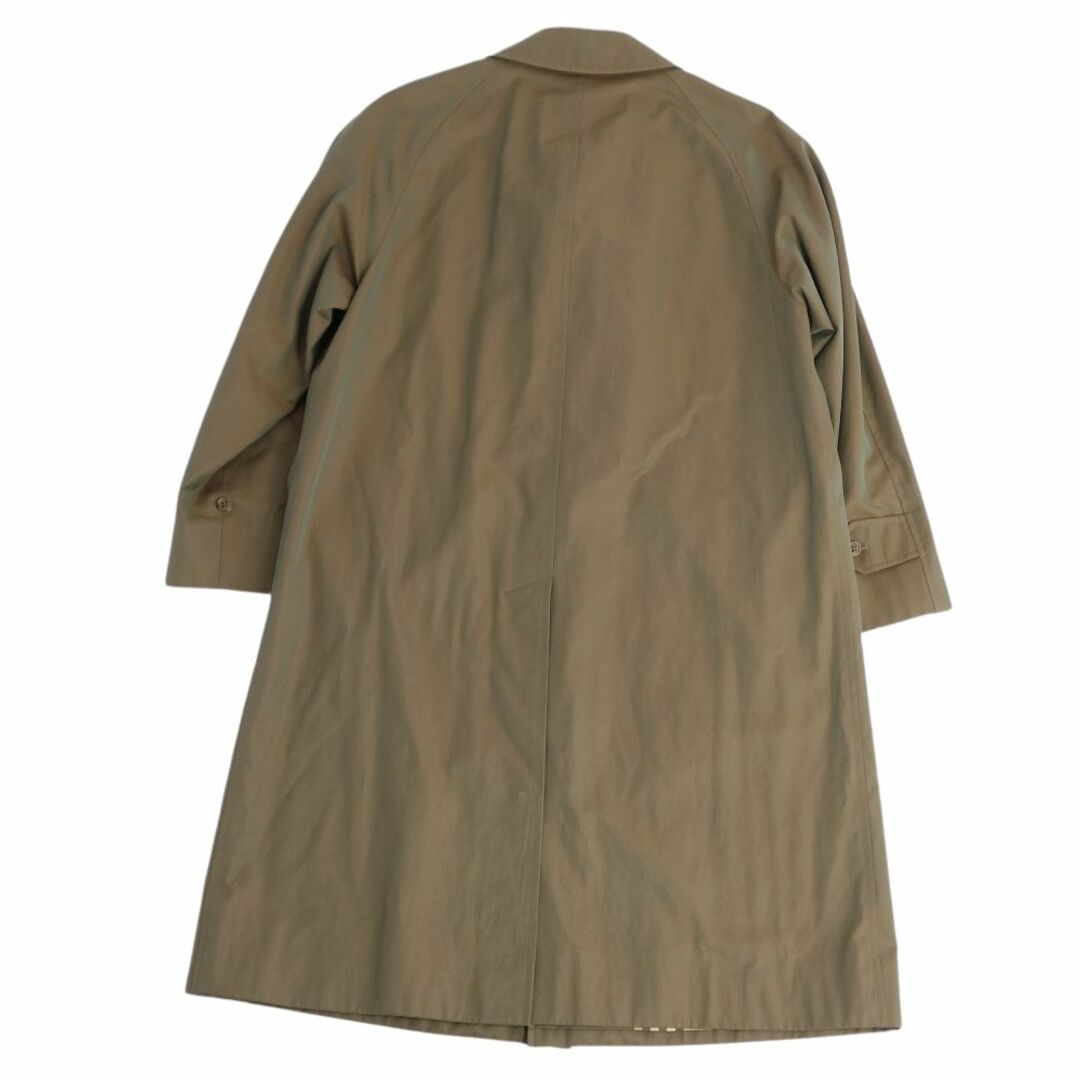 極美品 Vintage バーバリー Burberrys コート ステンカラーコート バルマカーンコート コットン100% アウター メンズ 90-165(S相当) オリーブカーキ(玉虫色) 極美品 Vintage バーバリー Burberrys コート ステンカラーコート バルマカーンコート コットン100% アウター メンズ 90-165(S相当) オリーブカーキ(玉虫色)