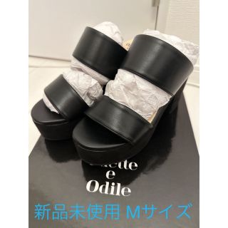 オデットエオディール(Odette e Odile)のOdette e Odile オデット エ オディール ミュールサンダル 新品(サンダル)