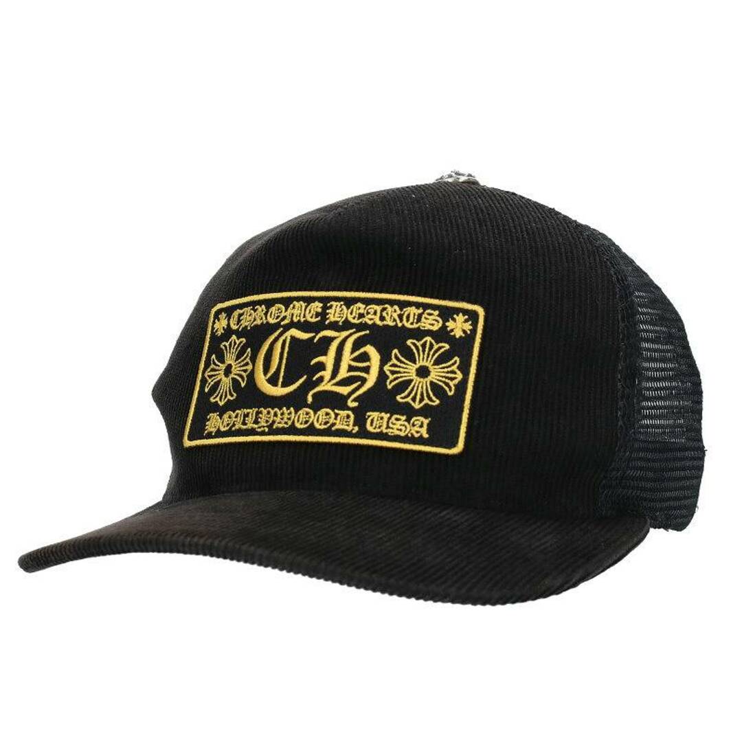 クロムハーツ  TRUCKER CAP/コーデュロイトラッカー CHパッチクロスボール付メッシュキャップ  メンズ