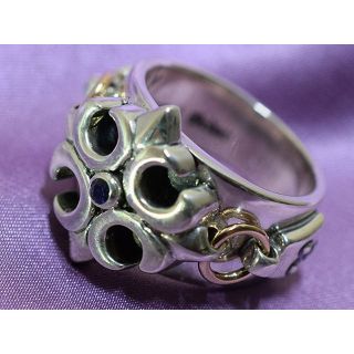 ロイヤルオーダー(ROYALORDER)のRoyal Order Louis Cross Ring w18K 22号(リング(指輪))