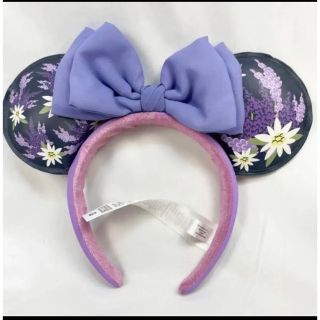 ディズニー(Disney)のラベンダーフローラル❣️海外ディズニーカチューシャ　紫(カチューシャ)