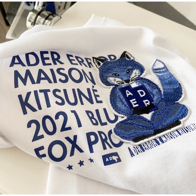 maisonkitsune adererror コラボロングtシャツ