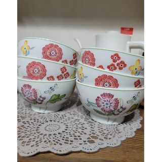 アンソロポロジー(Anthropologie)のアンソロポロジーボウル６個(食器)