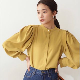 エヌナチュラルビューティーベーシック(N.Natural beauty basic)のタックショルダーブラウス(シャツ/ブラウス(長袖/七分))