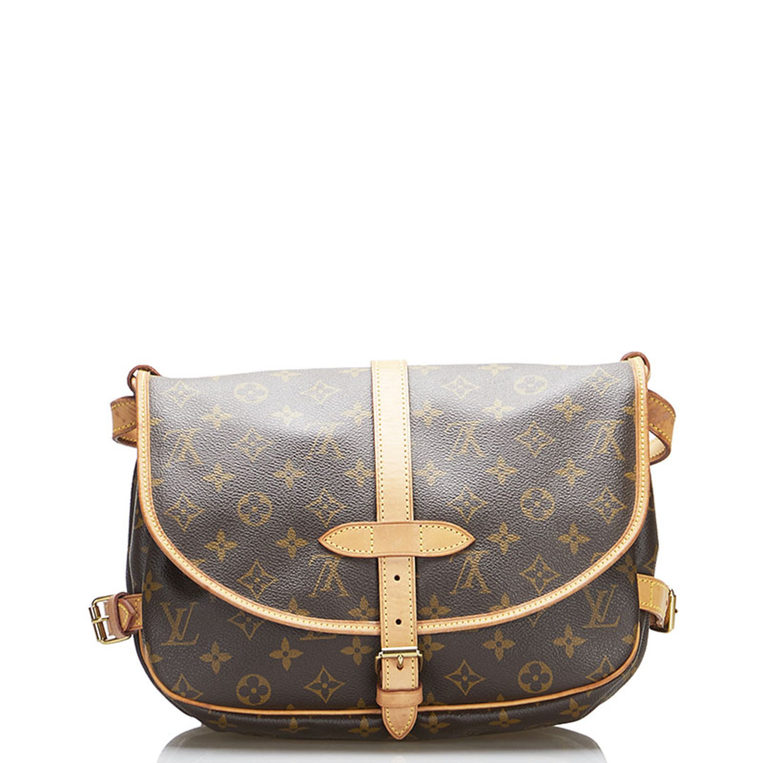 LOUIS VUITTON - ルイ ヴィトン モノグラム ソミュール30 斜め掛け