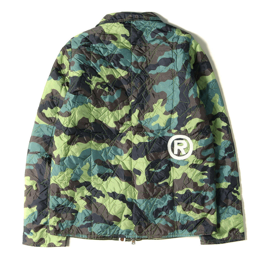 A BATHING APE(アベイシングエイプ)のA BATHING APE ア ベイシング エイプ STAキルティング 猿 迷彩 スーベニアジャケット グリーンカモ S カジュアル ストリート カモフラ アウター ブルゾン【メンズ】【K3699】 メンズのジャケット/アウター(その他)の商品写真