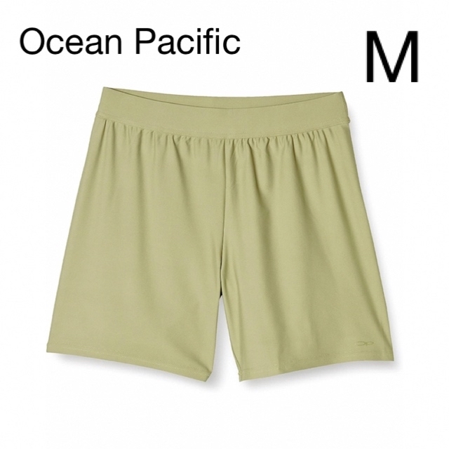 OCEAN PACIFIC(オーシャンパシフィック)のOP 薄カーキ　M ボードショーツ ２ｗａｙショートパンツ レディース レディースの水着/浴衣(水着)の商品写真