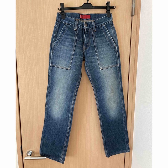 Levi's(リーバイス)のLEVI'S リーバイス ブルー  美シルエット ジーンズ レディースのパンツ(デニム/ジーンズ)の商品写真