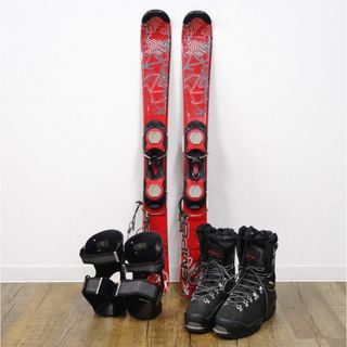 ケンパー KEMPER ファンスキー 99cm 80ｍｍ NORDICA fun DRIVE スキーブーツ 26cm セット スキー アウトドア(板)