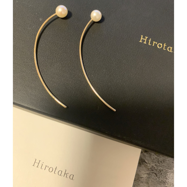 公式最安値 ヒロタカ Hirotaka パール アローピアス 2個セット ピアス ...