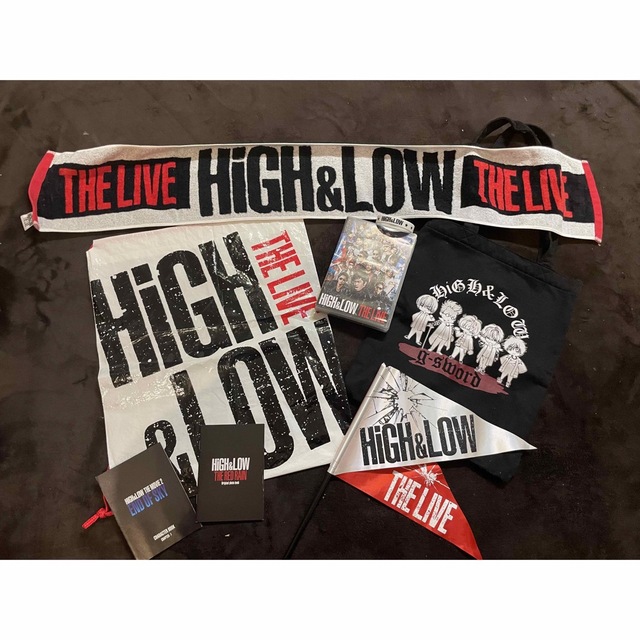 EXILE TRIBE(エグザイル トライブ)のHiGH&LOW THE LIVE★DVDマフラータオル、フラッグ、などなど！ エンタメ/ホビーのDVD/ブルーレイ(ミュージック)の商品写真