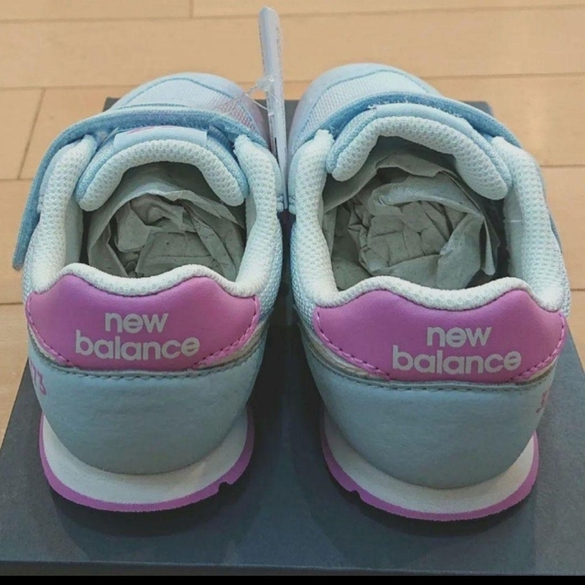New Balance(ニューバランス)の新品 【16㎝】 ニューバランス NB スニーカー 373 XT ブルー 水色 キッズ/ベビー/マタニティのキッズ靴/シューズ(15cm~)(スニーカー)の商品写真