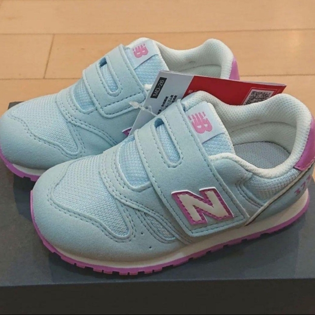 New Balance(ニューバランス)の新品 【16㎝】 ニューバランス NB スニーカー 373 XT ブルー 水色 キッズ/ベビー/マタニティのキッズ靴/シューズ(15cm~)(スニーカー)の商品写真