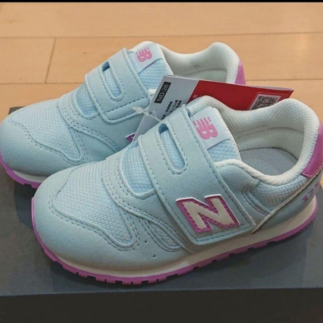 New Balance(ニューバランス)の新品 【16.5㎝】 ニューバランス NB スニーカー 373 XT 水色 キッズ/ベビー/マタニティのキッズ靴/シューズ(15cm~)(スニーカー)の商品写真