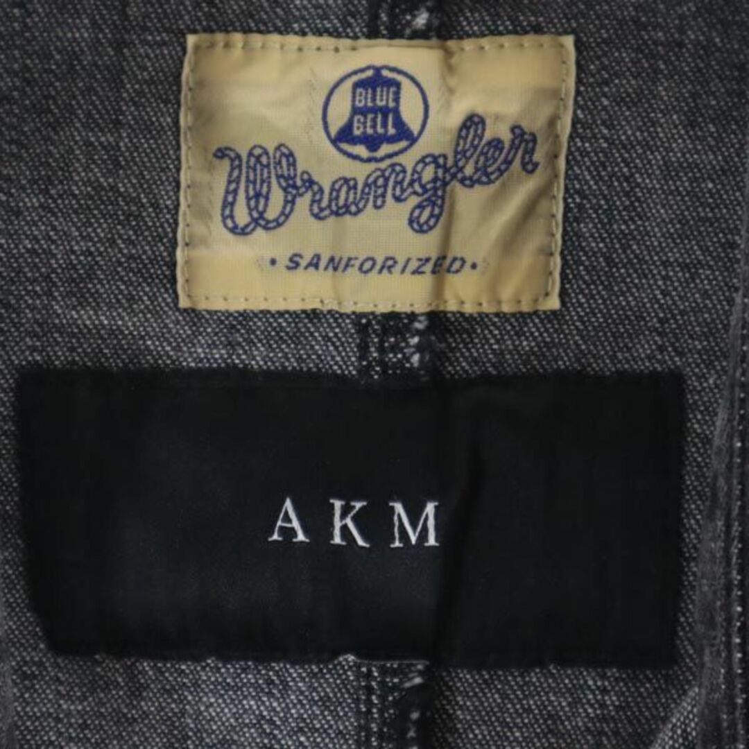 Wrangler - ラングラー エイケイエム 長袖 デニム ウエスタンシャツ M