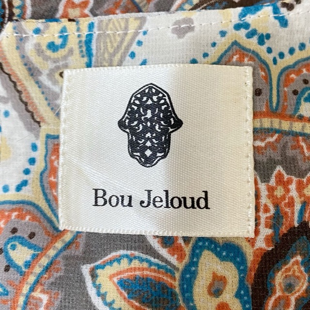 Bou Jeloud(ブージュルード)の【Bou Jeloud】 美品  ペイズリーデザインワンピース レディースのワンピース(ひざ丈ワンピース)の商品写真
