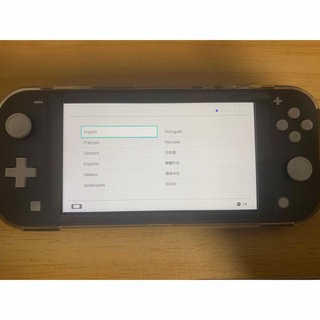 ニンテンドースイッチ(Nintendo Switch)のSwitch lite グレー　(携帯用ゲーム機本体)