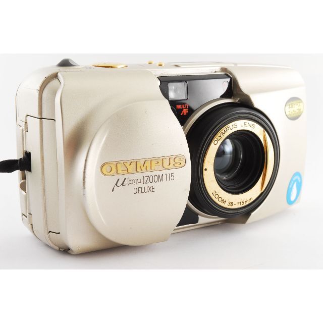 極美品・動作品】OLYMPUS μ ZOOM 115 DELUXE ミュー 最前線の 4667円