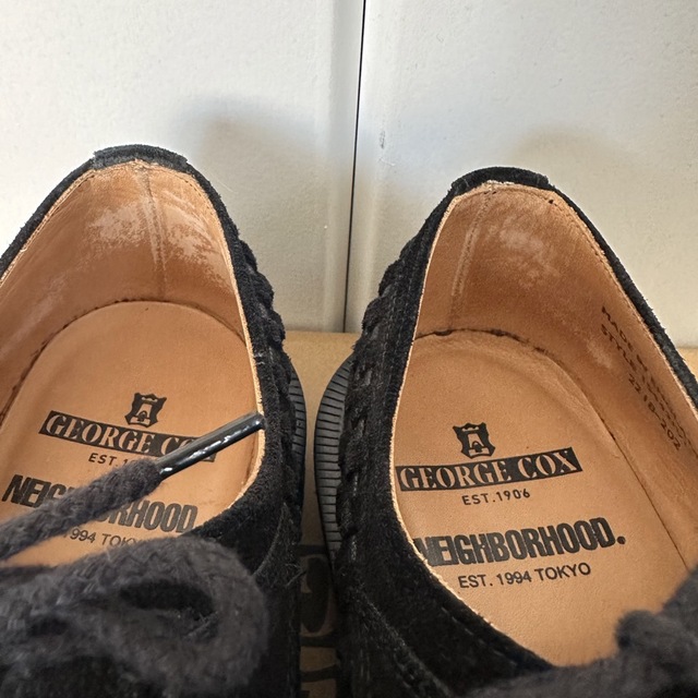 NEIGHBORHOOD - neighborhood George Cox LEATHER SHOESの通販 by