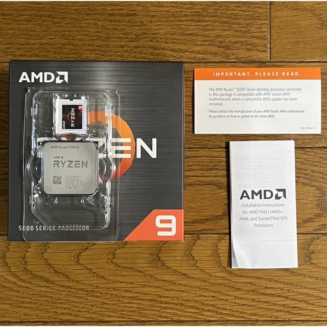 AMD Ryzen 9 5950xPCパーツ