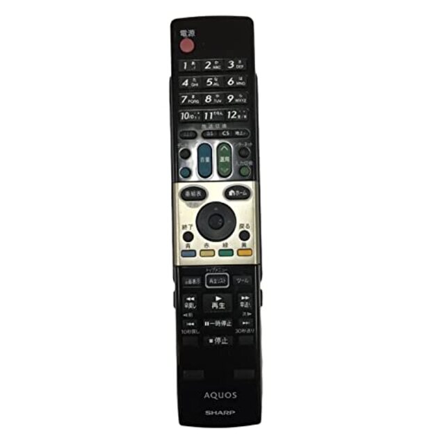 中古】シャープ テレビリモコン GA863WJSA 9jupf8bの通販 by ドリエム