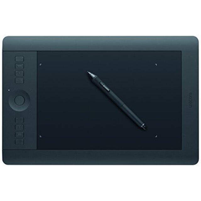 【中古】ワコム ペンタブレット intuos Pro Mサイズ 【旧モデル】2014年6月モデル PTH-651/K1 d2ldlup スマホ/家電/カメラのスマホ/家電/カメラ その他(その他)の商品写真