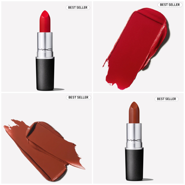 MAC リップ　パラマウント　ロシアンレッド　2本　マット　マック