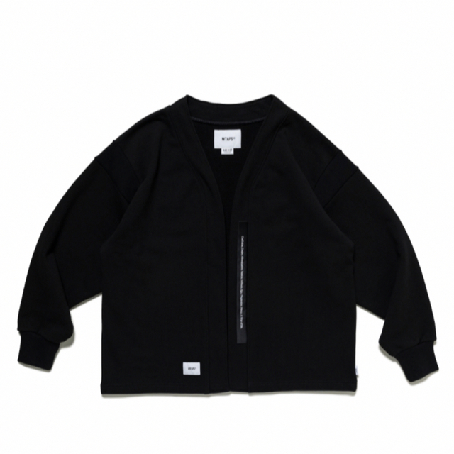 W)taps(ダブルタップス)のWtaps CLASPER / SWEATER / COTTON 黒　XLサイズ メンズのトップス(カーディガン)の商品写真