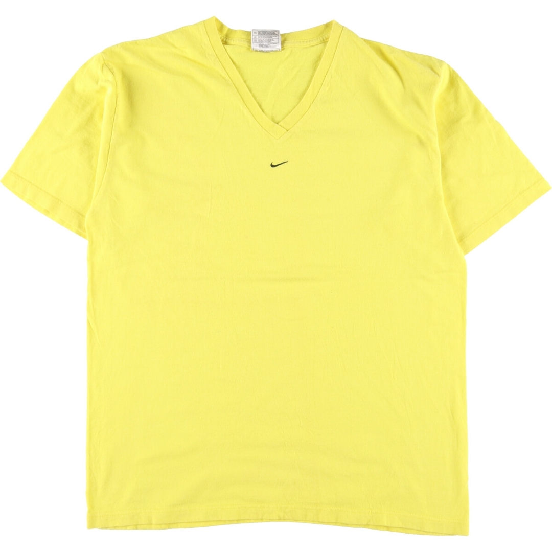 ナイキ NIKE Vネック ワンポイントロゴTシャツ メンズL /eaa329422