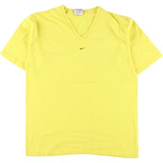 ナイキ(NIKE)の古着 ナイキ NIKE Vネック ワンポイントロゴTシャツ メンズL /eaa329422(Tシャツ/カットソー(半袖/袖なし))