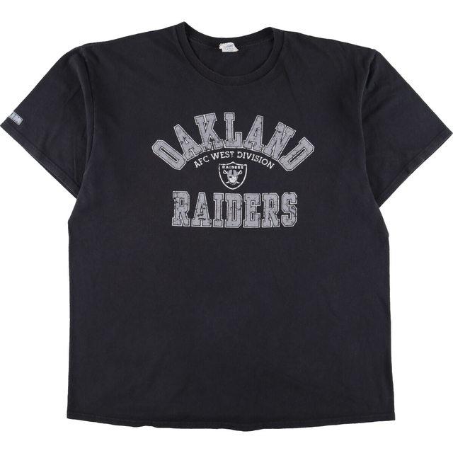 デルタ DELTA NFL OAKLAND RAIDERS オークランドレイダーズ 袖プリント スポーツプリントTシャツ /eaa329426