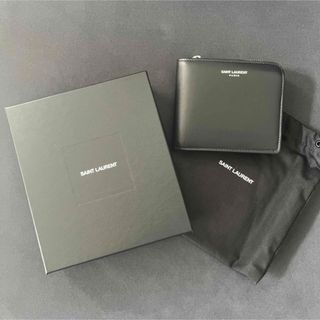 Saint Laurent - SAINT LAURENT イーストウェスト ジップウォレットの