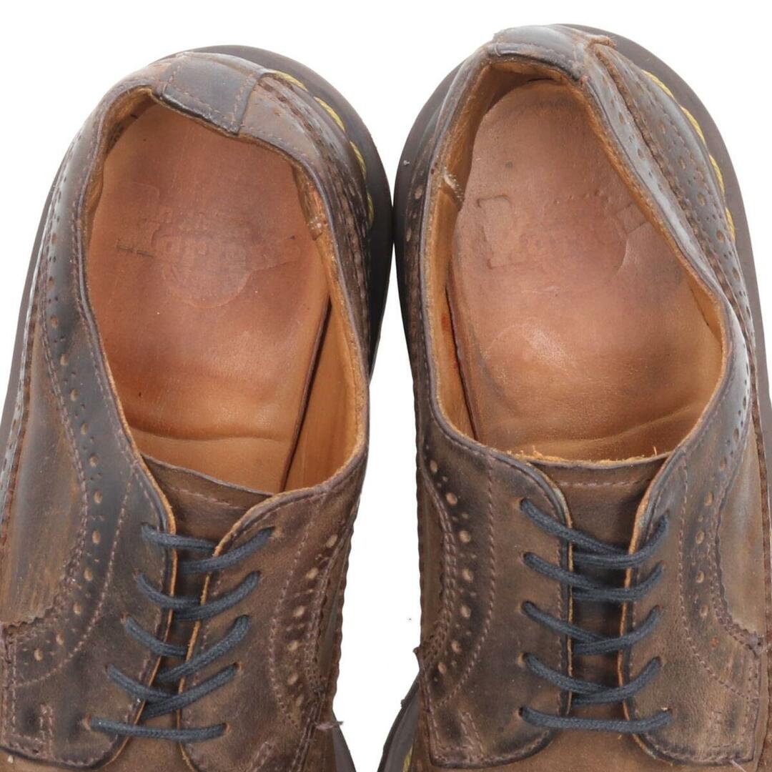 Dr.Martens(ドクターマーチン)の古着 ドクターマーチン Dr.Martens ウイングチップ 5ホールシューズ UK4 レディース22.5cm /saa008437 レディースの靴/シューズ(ブーツ)の商品写真