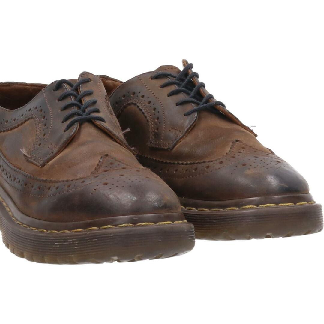 Dr.Martens(ドクターマーチン)の古着 ドクターマーチン Dr.Martens ウイングチップ 5ホールシューズ UK4 レディース22.5cm /saa008437 レディースの靴/シューズ(ブーツ)の商品写真