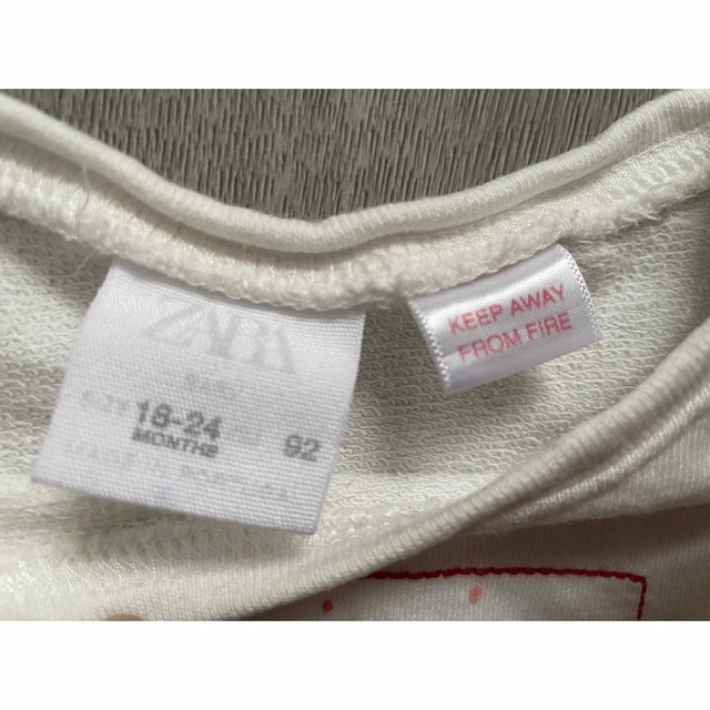 ZARA(ザラ)のZARA BABY 女の子 トップス 92cm キッズ/ベビー/マタニティのキッズ服女の子用(90cm~)(Tシャツ/カットソー)の商品写真