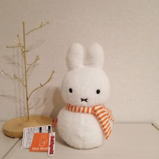 ミッフィー(miffy)のミッフィー ゆきだるま ぬいぐるみ Sサイズ(キャラクターグッズ)