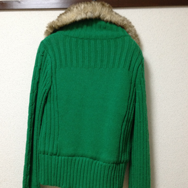 ニットアウター レディースのジャケット/アウター(ブルゾン)の商品写真