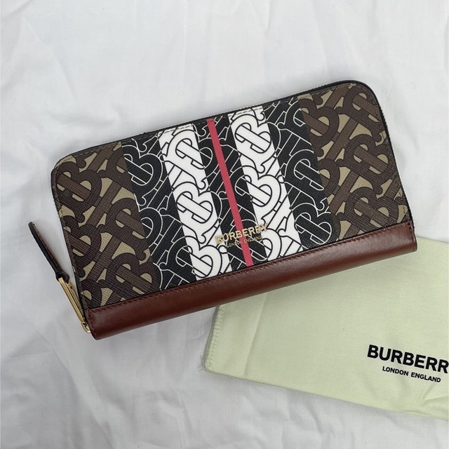 新品未使用】BURBERRY長財布 財布 エルモア LS ELMORE 半額商品 23520