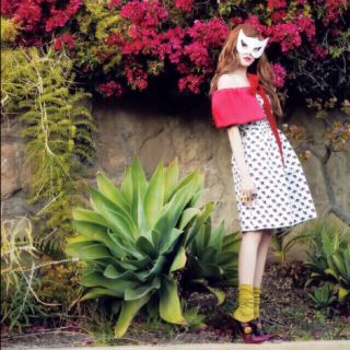 ラワープリ miumiu フラワー ワンピース コートの通販 by shop|ミュウ