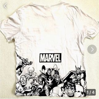 マーベル(MARVEL)のMARVEL COMICS  マーベルコミック　半袖Tシャツ　GU  M(Tシャツ/カットソー(半袖/袖なし))